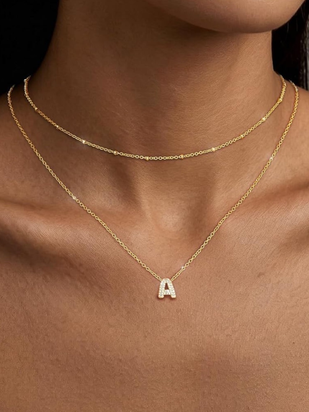 Isabella M | Letter “A” | Necklace